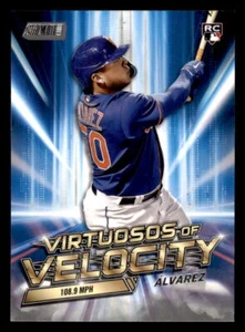 2023 Stadium Club Virtuosos of Velocity #VV-10 Francisco Alvarez New York Mets - Picture 1 of 2