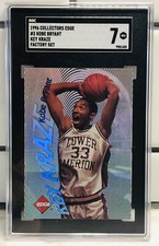 1996 Collector's Edge Kobe Bryant Foil Key Kraze RC Rookie SGC 7. Looks Better!