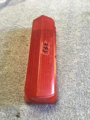 LH Driver 1962 Buick LeSabre, Invicta Tail Light Lamp Lense GLO-BRITE TMC 754 - Imagem 1 de 3