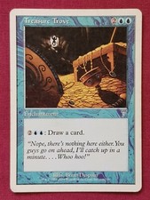 Magic The Gathering 7TH EDITION TREASURE TROVE single blue card MTG