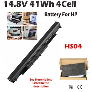 For HP Spare 807612-421 807957-001 807956-001 HS03 HS04 Laptop Battery - Picture 1 of 12