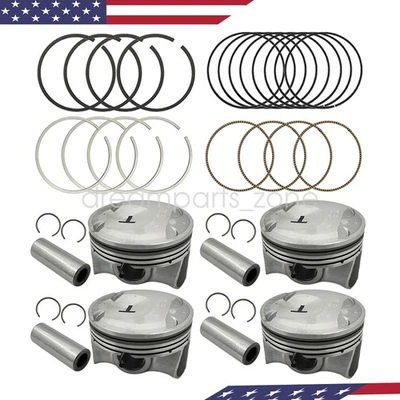 STD Engine Piston & Ring For 2016-2021 Hyundai Sonata Santa Fe G70 Optima 2.0T Foto 1 de 4