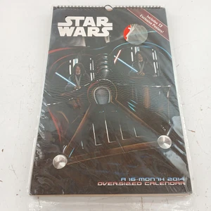 4 calendari oversize Star Wars 16 mesi 2011-2014 include poster esclusivo - Foto 1 di 12