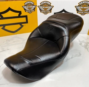 OEM 97-07 Véritable Harley Touring Tallboy Sundowner Seat comme neuf rare à trouver - Photo 1/17