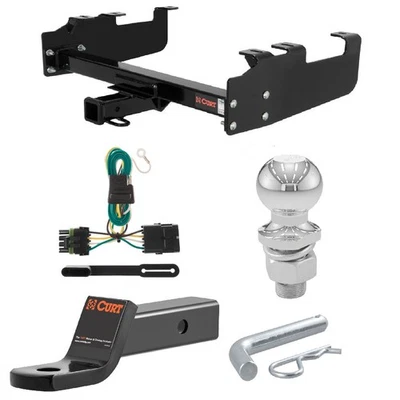 Curt Class 3 Trailer Hitch Tow Package for Chevrolet/GMC 1500/2500/3500 C/K Foto 1 de 4