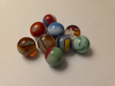 Canicas de mi abuelo - Lote mixto de 8 todas vintage Foto 1 de 3