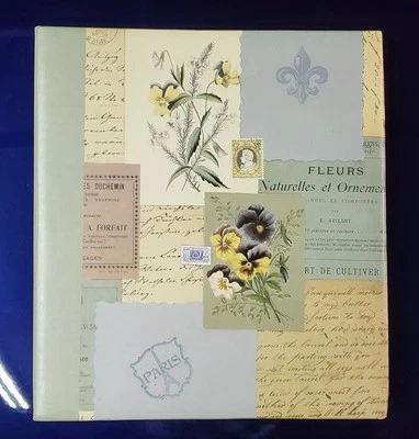 Libro álbum de fotos/desguaces E-Z Load 10 x 11 quemaduras. Páginas autoadhesivas. ¿Nuevo? Floral. Foto 1 de 4