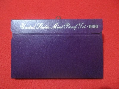 1990-S United States Proof Set.  In Box of Issue.   Ultra Cameos OGP    #MF-5115 - Image 1 of 3