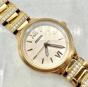 Reloj de cuarzo Fossil BQ1607 para mujer con esfera analógica de acero inoxidable, batería nueva - Imagen 1 de 10