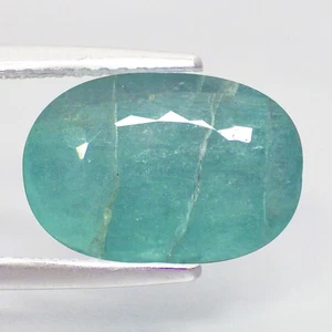 5.53 Cts SUPERIOR (12 x 8) NATURAL COPPER MANGANESE BEARING PARAIBA TOURMALINE - Picture 1 of 7