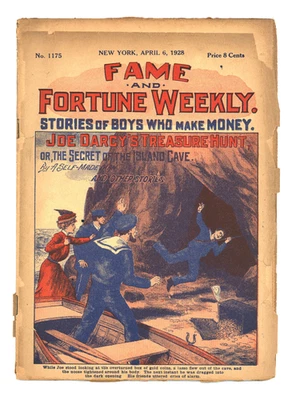 Fame and Fortune Weekly Apr 6 1928 #1175 FR/GD 1.5 Low Grade - Image 1 of 2