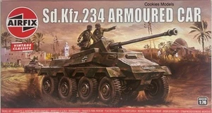 Airfix Sd.Kfz.234 Auto blindata 1/76 A01311V - Foto 1 di 1