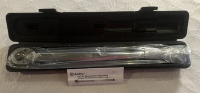 "Nueva llave dinamométrica ajustable ampro 1/2"" micrómetro de accionamiento T399913 10-150#" Foto 1 de 4