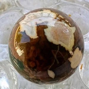 13/16" Dragons Egg Agate Shooter Marble ✅ Photos. - Picture 1 of 10