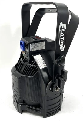 Elation Opti Tri Par LED RGB DMX Stage Light w/ Power Cable - Sanded Case - Image 1 of 4