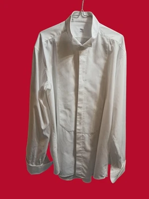 CAMICIA SPARATO CERIMONI RAO TORINO MILANO NEW YORK SHIRT GEMELLI VEDERE DIMENSI - Immagine 1 di 4