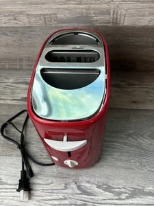 Tostapane Hot Dog e Panino Rosso 2 Slot Intertek - Testato - Foto 1 di 7