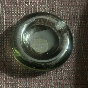 Holmegaard Per Lütken Rauchgrau Kunstglas Aschenbecher MCM Signiert Nummeriert Dänemark - Bild 1 von 4