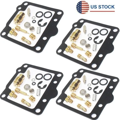 4 Set Carburetor Repair Kit For Suzuki GS750E GS750L GS750T 1980 1981 1982 1983 Foto 1 de 4