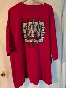 Legion Of Doom Road Warriors Pro Wrestling T-Shirt 5XL Red by Hanes - Picture 1 of 9