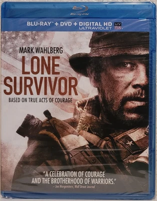Lone Survivor (Blu-ray/DVD, 2013) Mark Wahlberg, Emile Hirsch - New, Sealed! - Image 1 of 2