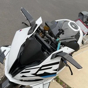 For BMW S1000RR 2019-2025 Rearview Wing SIDE Mirrors W/ LED Turn Signal Light - Picture 1 of 7