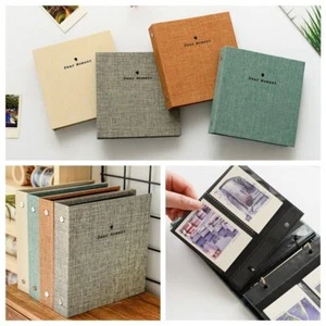 100 Slots Book Picture Storage Memo Photo Album Fit For Polaroid Instax Fujifilm - Picture 1 of 9