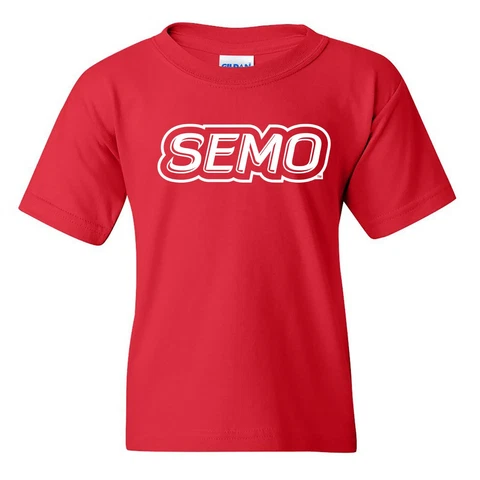 Southeast Missouri State Redhawks Basic Block Youth T-Shirt - Red Cover