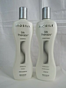 Biosilk Silk Therapy Duo Set Shampoo und Conditioner je 12 Oz. - Bild 1 von 4