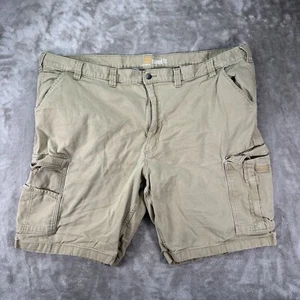Carhartt Shorts Mens 48 Brown Rugged Flex Relaxed Fit Cargo Work 103542-253 - Picture 1 of 6