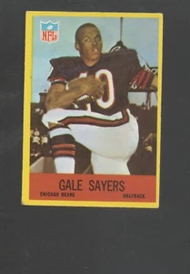 1967 Philadelphia Football Card #35 Gale Sayers-Chicago Bears Ex Card - Picture 1 of 1