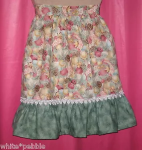 Medio delantal de algodón hecho a mano - Navidad - Multicolor - LIMPIEZA - Imagen 1 de 1
