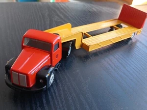 TEKNO SCANIA VABIS 75 R 861 CAMION TRASPORTO MEZZI PESANTIraro giocattolo Epoca - Foto 1 di 24
