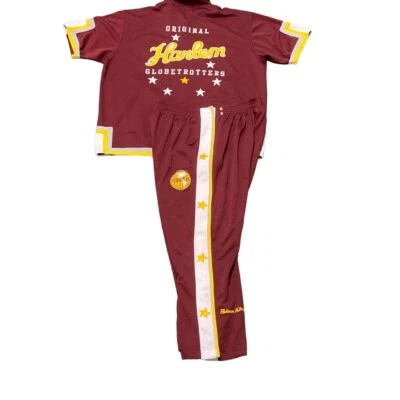 Vintage Platinum FUBU Harlem Globetrotters Warmup Basketball Tracksuit 2XL - Image 1 of 4