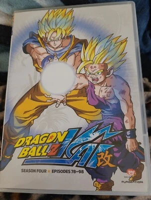 Dragon Ball Z Kai Season Four: Episodes 78-98 (DVD, 2013, 4-Disc Set) HTF Anima  - Image 1 of 4