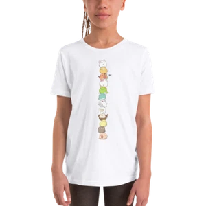Anime Youth Short Sleeve T-Shirt by Mia.co - Picture 1 of 5
