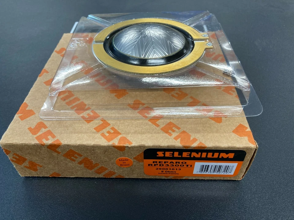 Original Selenium RPD3300TI Replacement Diaphragm D3300Ti D3305Ti D3500Ti 8 Ohm - Image 1 of 1