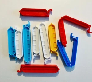 10 Stück Verschlussclips Frischhalteclips Tüten Beutel Verschluss Klammern - Bild 1 von 1