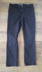 Cat & Jack Boy's Size 16 Skinny Jeans Black Denim Adjustable Waist 31X28 - Picture 1 of 6