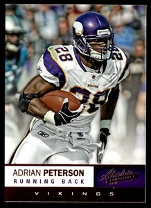 2012 Panini Absolute #60 Adrian Peterson Retail - Picture 1 of 2