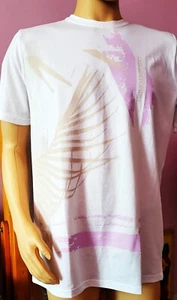 NEW ITALY PRIMO EMPORIO Mens White Short Sleeve Graphic Tee T Shirt SIZE 2XL-3XL - Picture 1 of 10