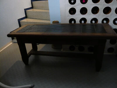 tolles Sideboard mit Schieferplatte und 2 Schubfächer - Bild 1 von 2