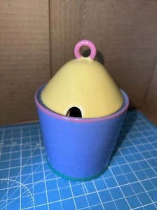 Lindt Stymeist Sugar Bowl Colorways w/slotted Lid 5-1/2” - Picture 1 of 5