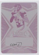 2022 Leaf Exotic Printing Plate Magenta Tiger 1/1 Skyy Moore Rookie Auto RC