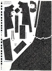 Shuttle Orbiter Standard Black Tile Decal Sets in 1/144, 1/100 and 1/72 scales - Picture 1 of 18