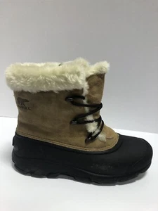 Sorel Women’s Snow Angel, Brown Waterproof Winter Boots, Size 10 M - Picture 1 of 7