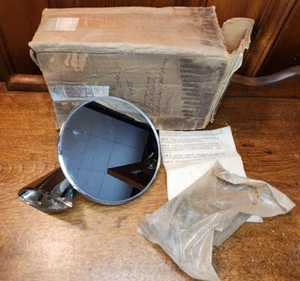 NOS GM 986389/986475 Chrome Rear View Mirror 1960’s Chevrolet G Series Suburban - Picture 1 of 8