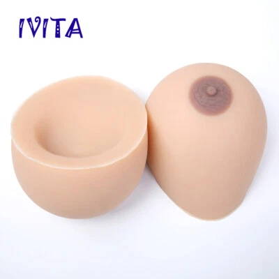 IVITA HH Copa Silicona Formas de Pecho Ropa Interior Sujetadores Travesti Tetas Grandes 11XL Foto 1 de 4