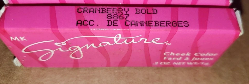 Mary Kay MK Signature Cheek Color Cranberry Bold 8867