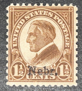 Travelstamps: 1929 US Stamps Scott #670 Nebr. overprint, Mint OG LH